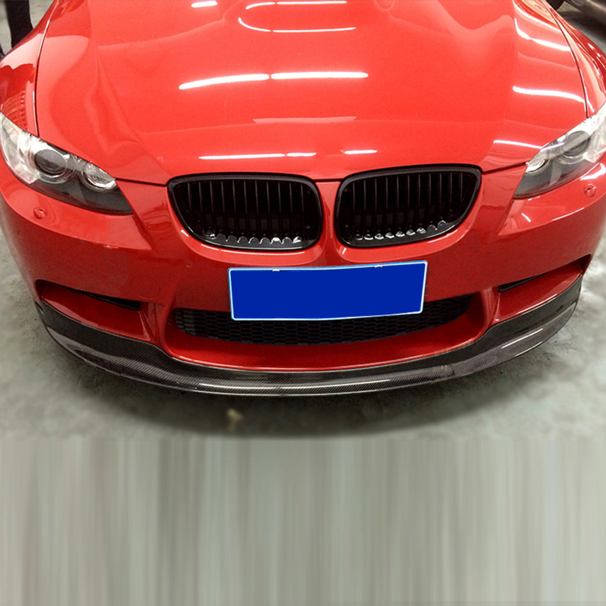 GT4 Style Carbon Fiber Front Lip - BMW E90/E92/E93 M3 (1)