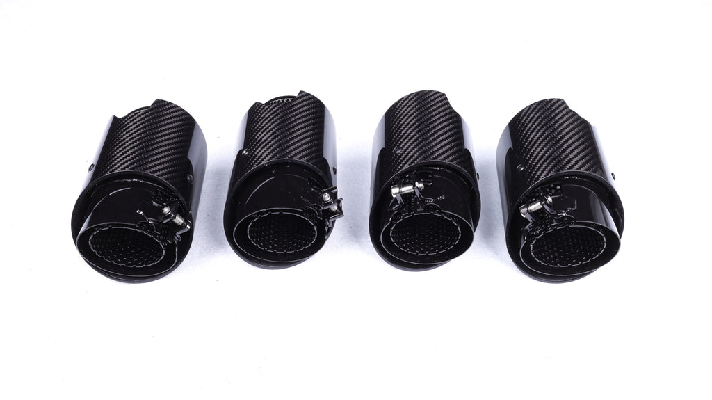GB Style Carbon Fiber Exhaust Tips - BMW G82 M4 (1)