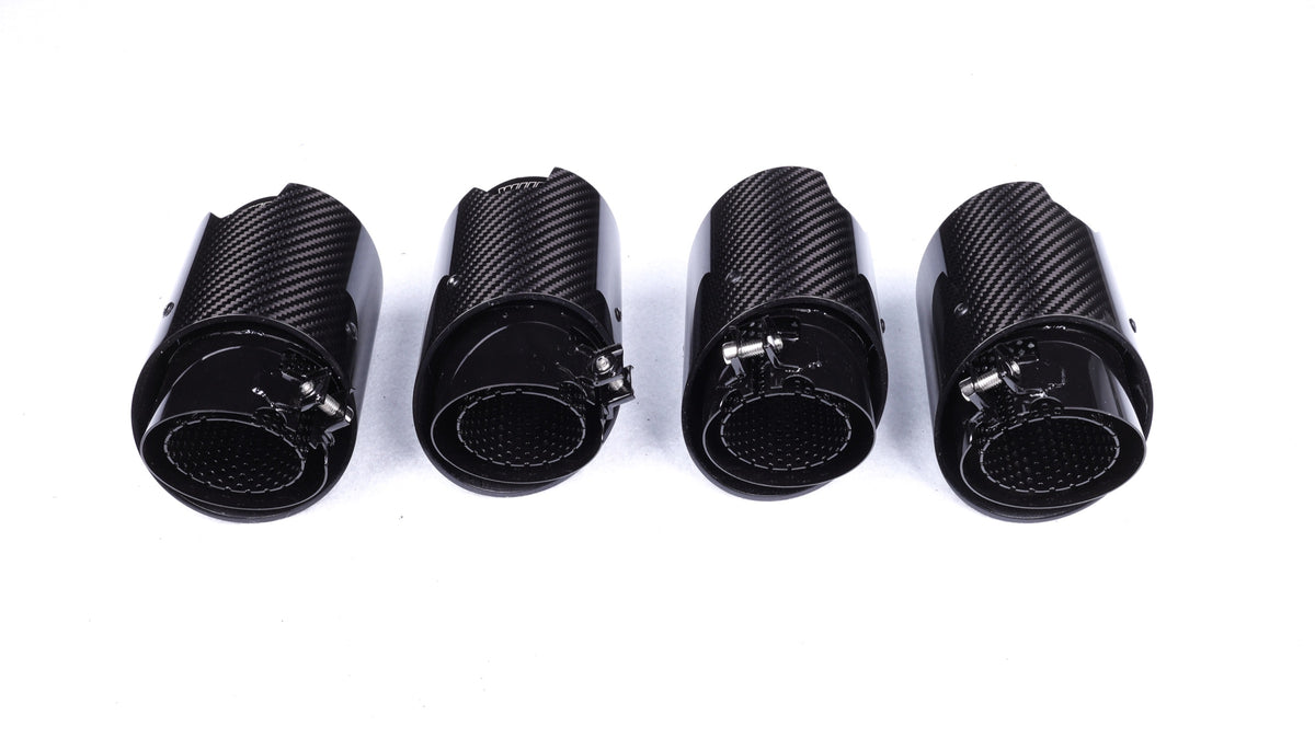 GB Style Carbon Fiber Exhaust Tips - BMW G82 M4 (1)