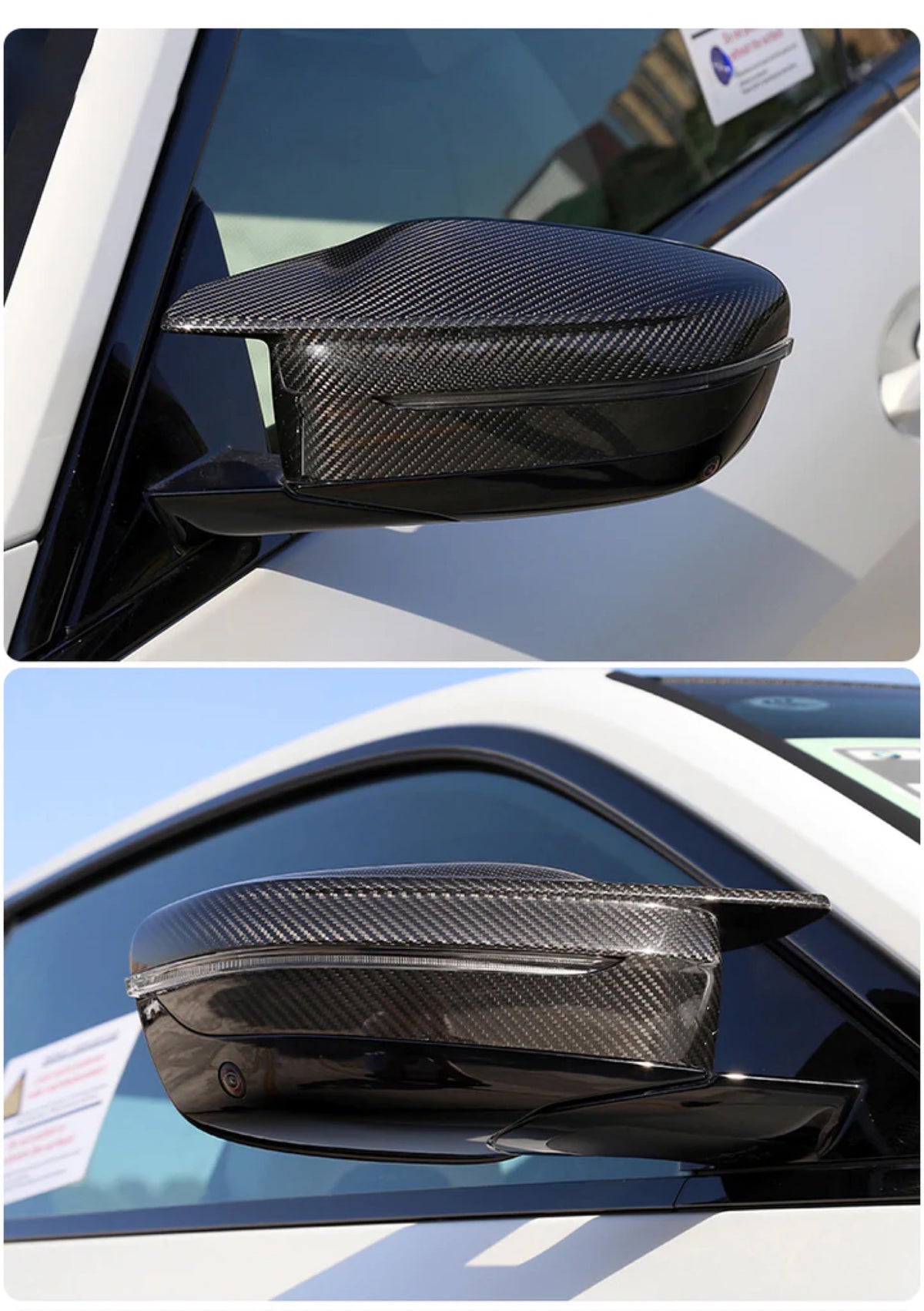 Dry Carbon Mirror Caps - BMW G80/G82/G83 M3/M4/M4 Convertible (1)