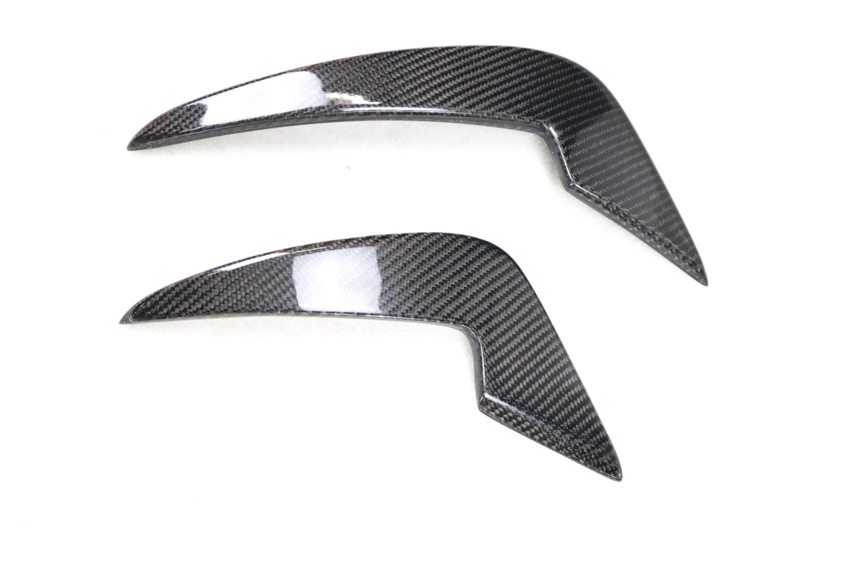 Carbon Fiber Front Canards - BMW F87 M2 (1)