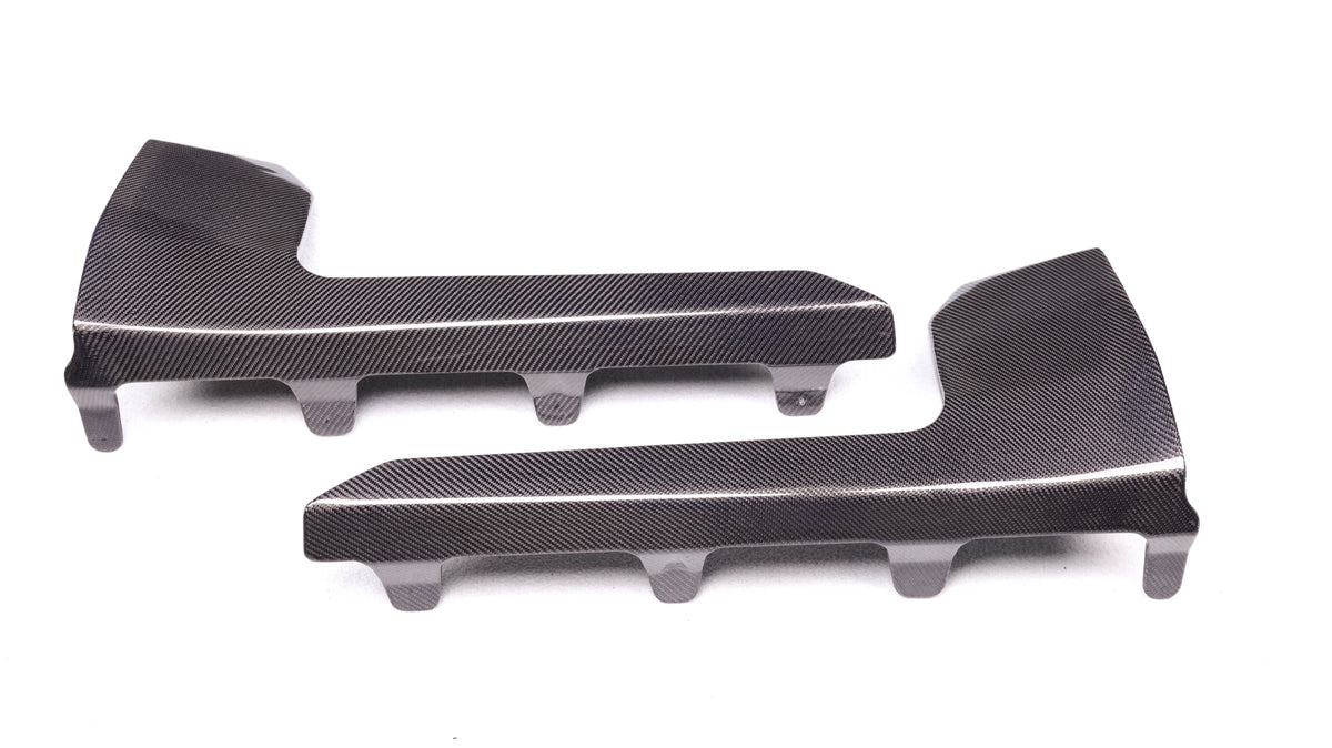 MP Style Carbon Fiber Side Skirt Winglets - BMW G87 M2 (1)