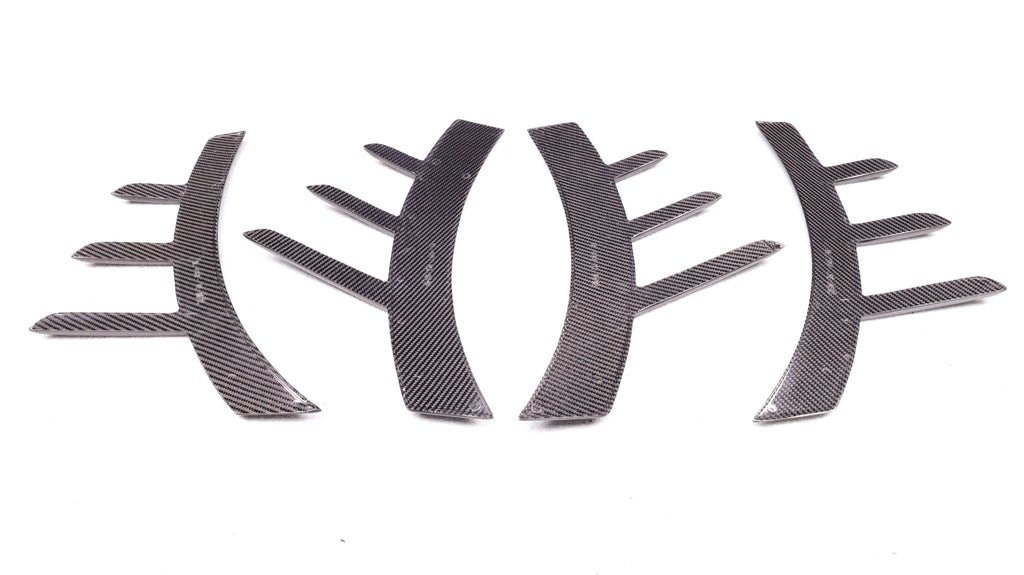 MP Style Carbon Fiber Front Fender Arch Trim - BMW G87 M2 (1)