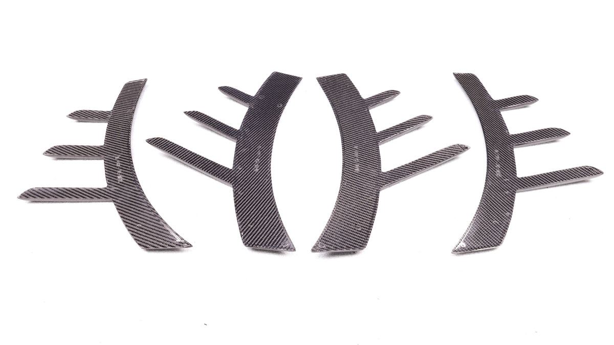 MP Style Carbon Fiber Front Fender Arch Trim - BMW G87 M2 (1)