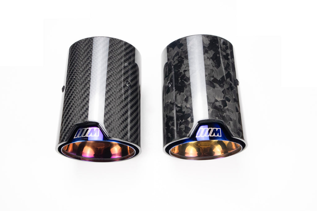 BL Style Carbon Fiber Exhaust Tips - BMW F82 M4 (1)