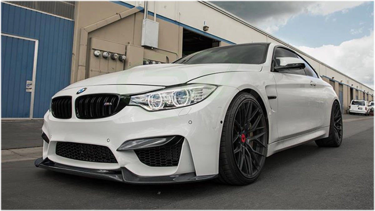 VA Style Carbon Fiber Front Lip - BMW F82 M4 (1)