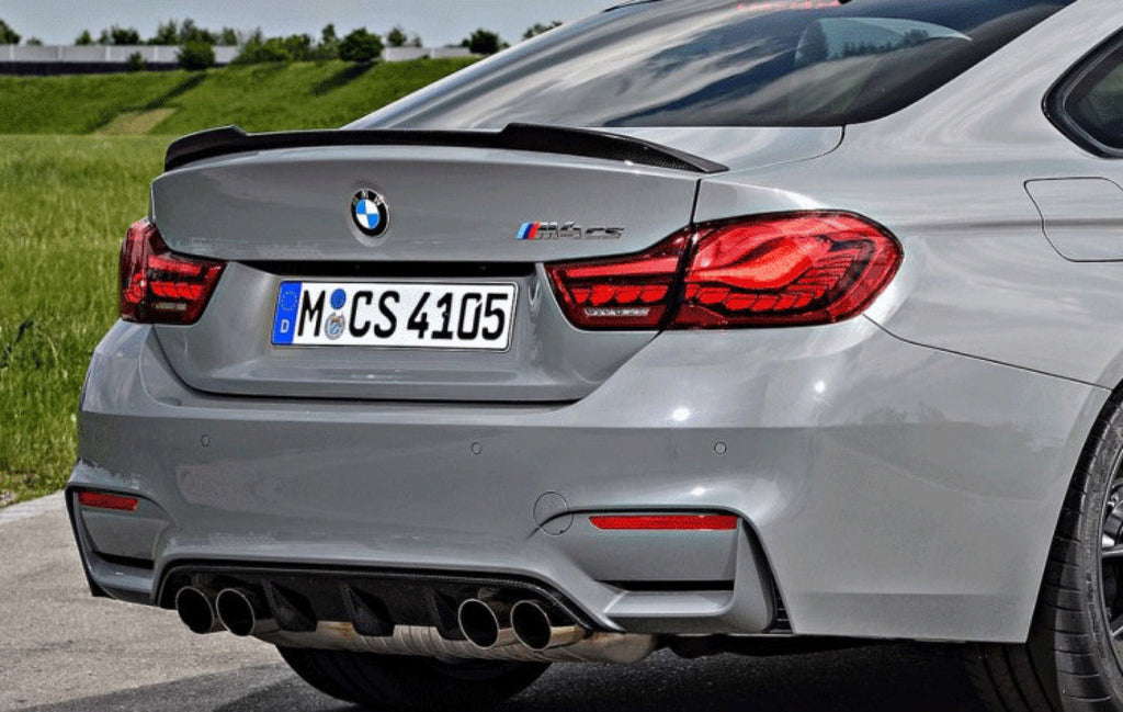 CS Style Carbon Fiber Trunk Spoiler - BMW F82/F83 M4 (1)
