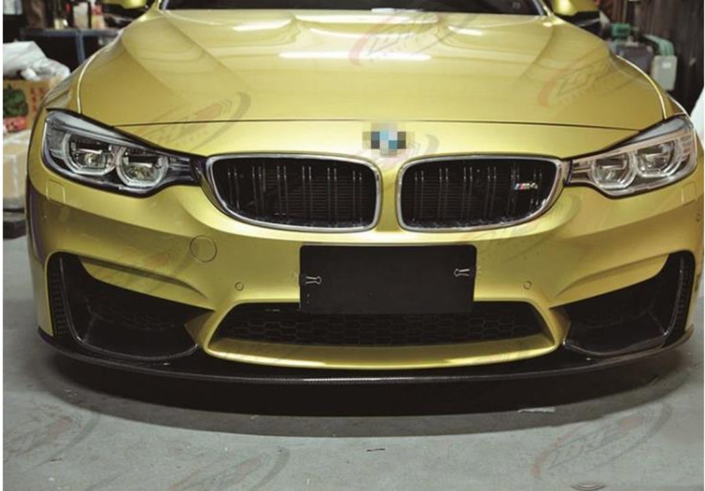 MP Style Carbon Fiber Front Lip - BMW F82 M4 (1)