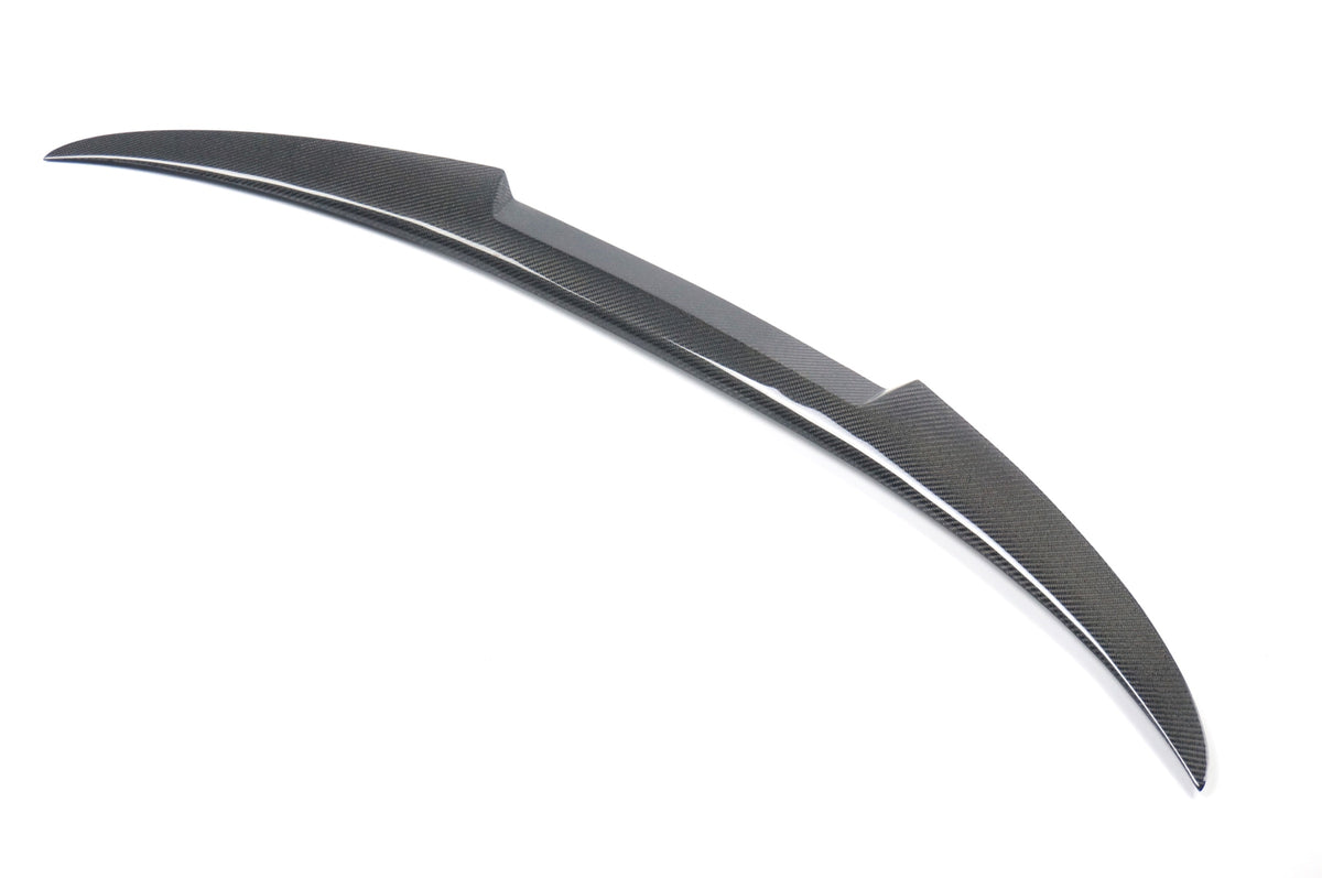 V Style Carbon Fiber Trunk Spoiler - BMW F33 4 Series Convertible (1)