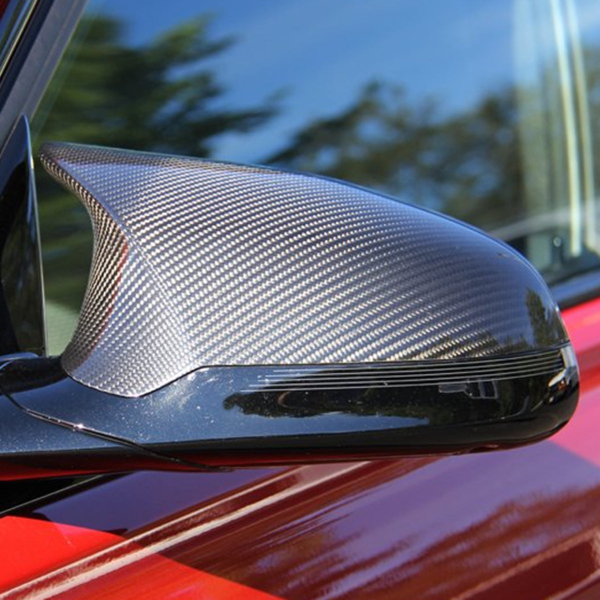 Dry Carbon Mirror Caps - BMW F82 M4 (1)
