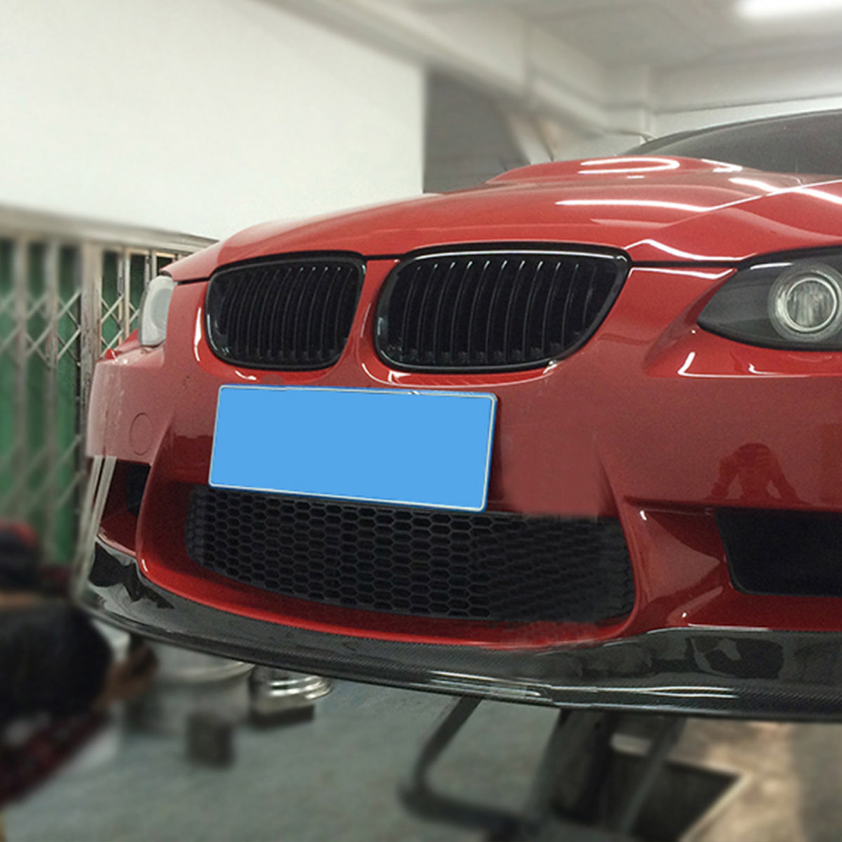 GT4 Style Carbon Fiber Front Lip - BMW E90/E92/E93 M3 (2)