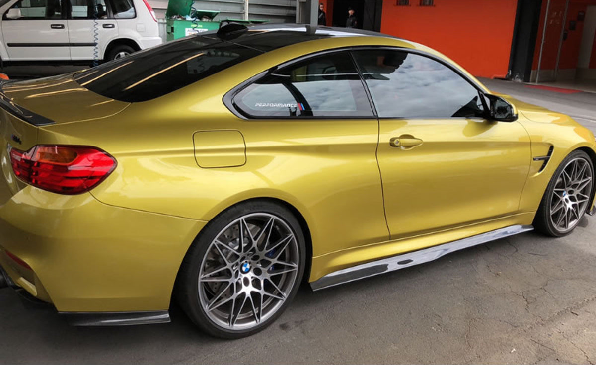 PSM Style Carbon Fiber Side Skirts - BMW F80 M3 & F82 / F83 M4 (2)