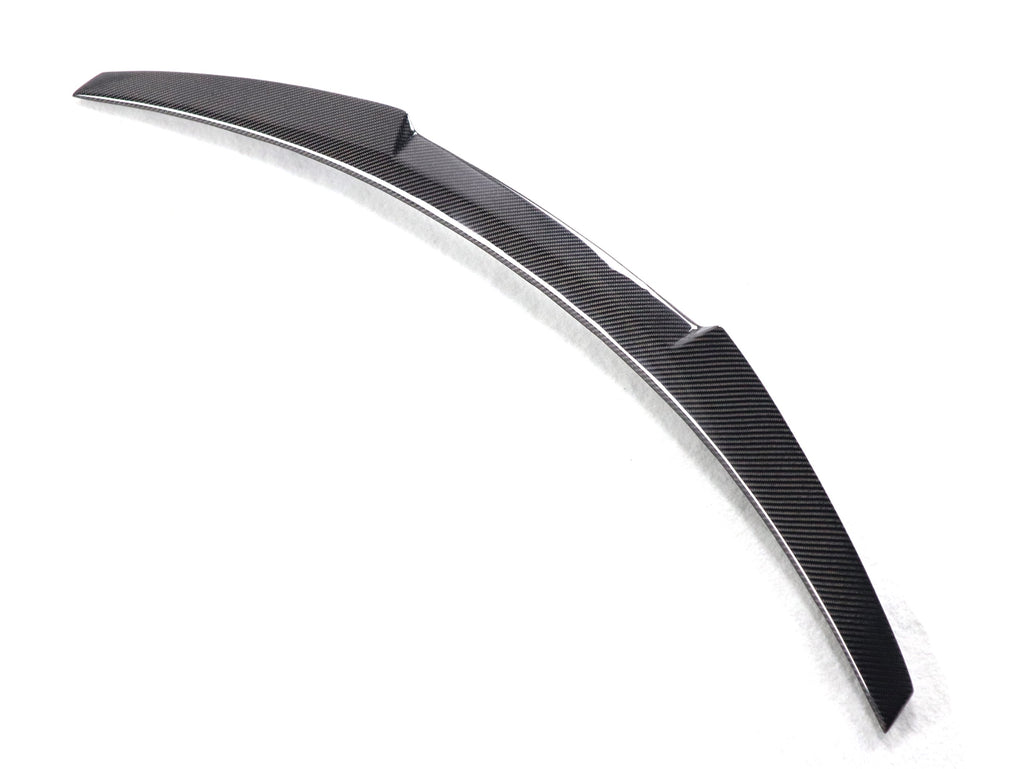 V Style Carbon Fiber Trunk Spoiler - BMW G22 4 Series (2)