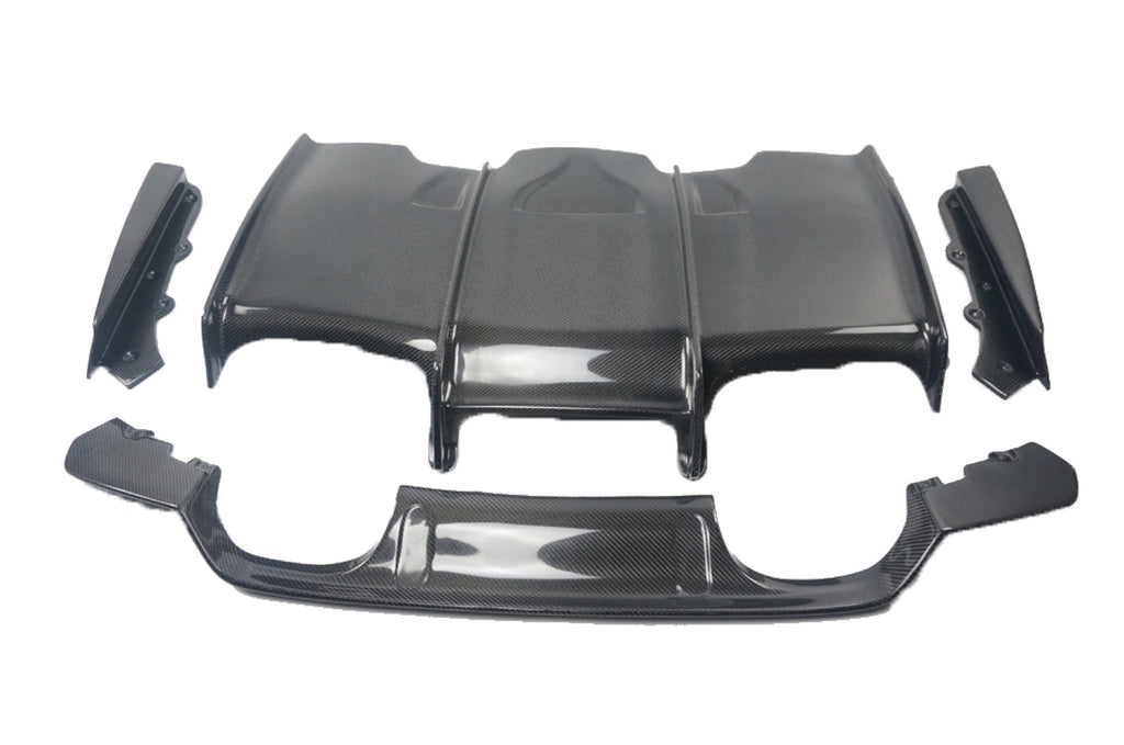 PSM Style Carbon Fiber Rear Diffuser - BMW F82 M4 (2)