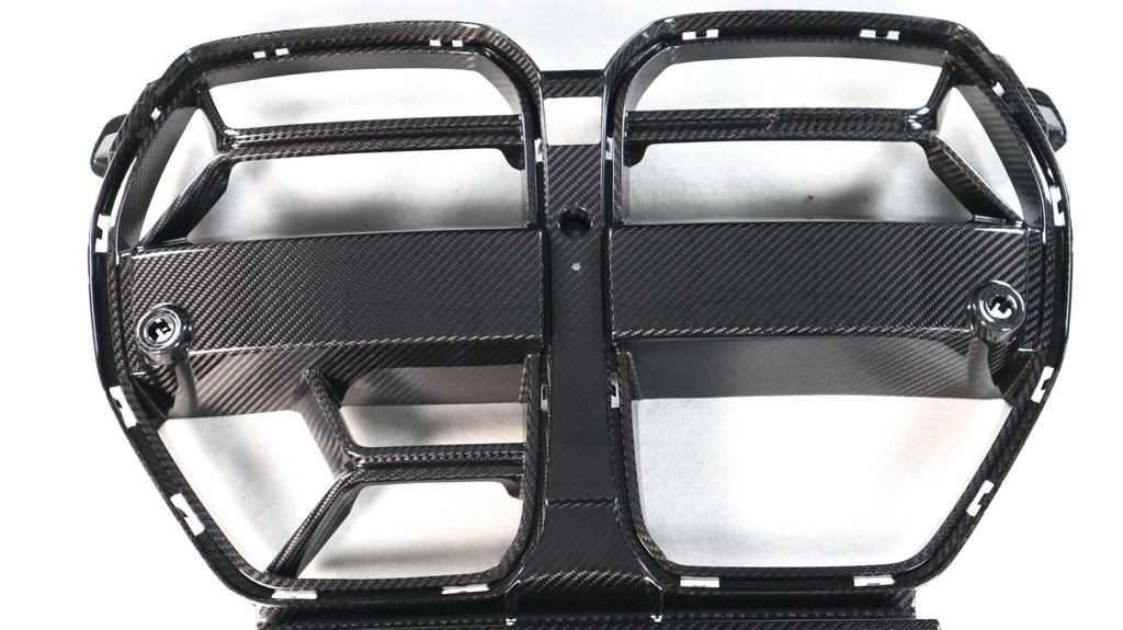 CSL Style Carbon Fiber Front Grilles - BMW G80 M3 & G82/G83 M4 (2)
