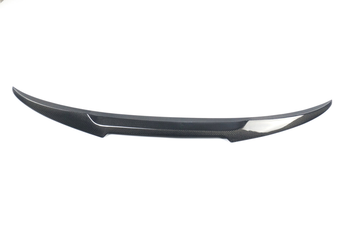 V Style Carbon Fiber Trunk Spoiler - BMW F33 4 Series Convertible (2)