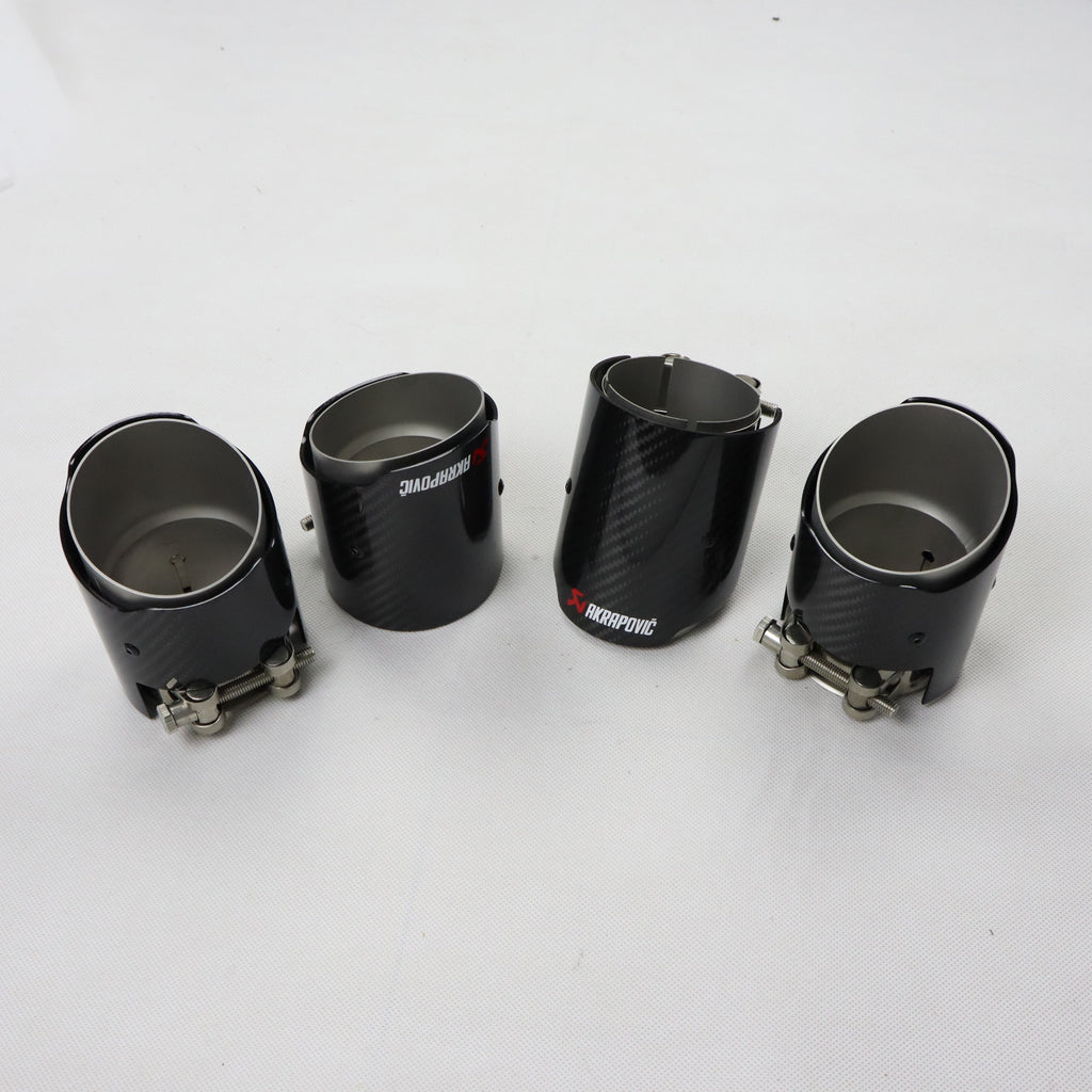 AK Style Carbon Fiber Exhaust Tips - BMW F82 M4 (2)