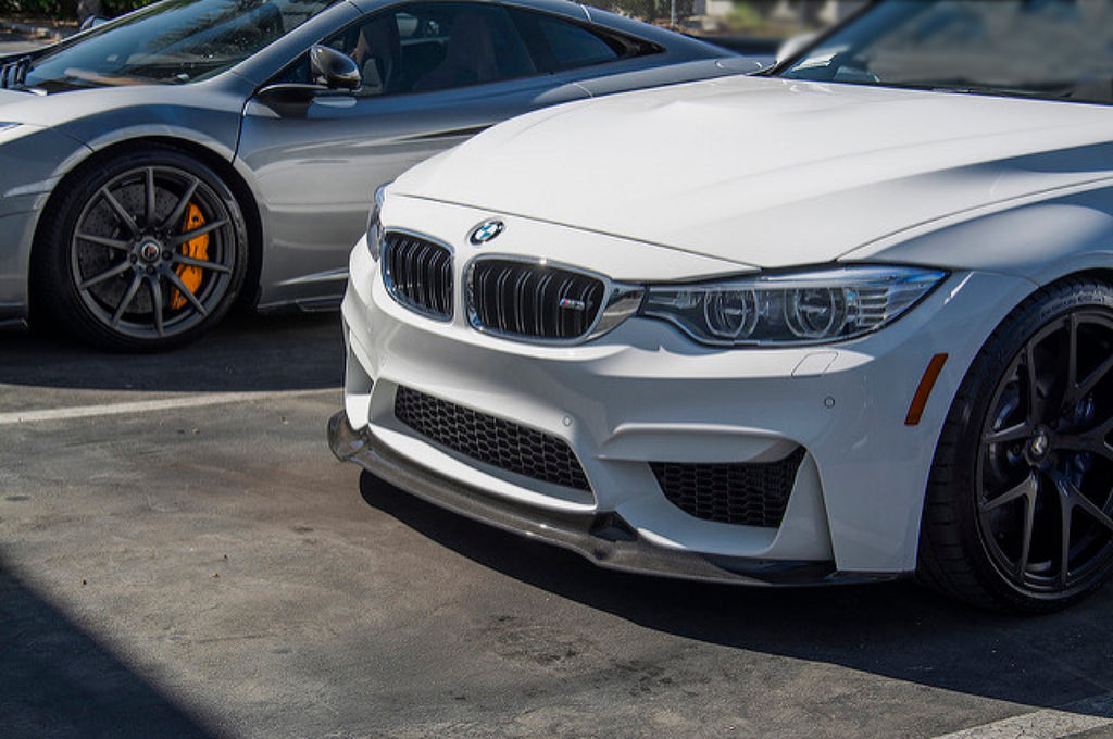 V Style Carbon Fiber Front Lip - BMW F80 M3 & F82/F83 M4 (2)