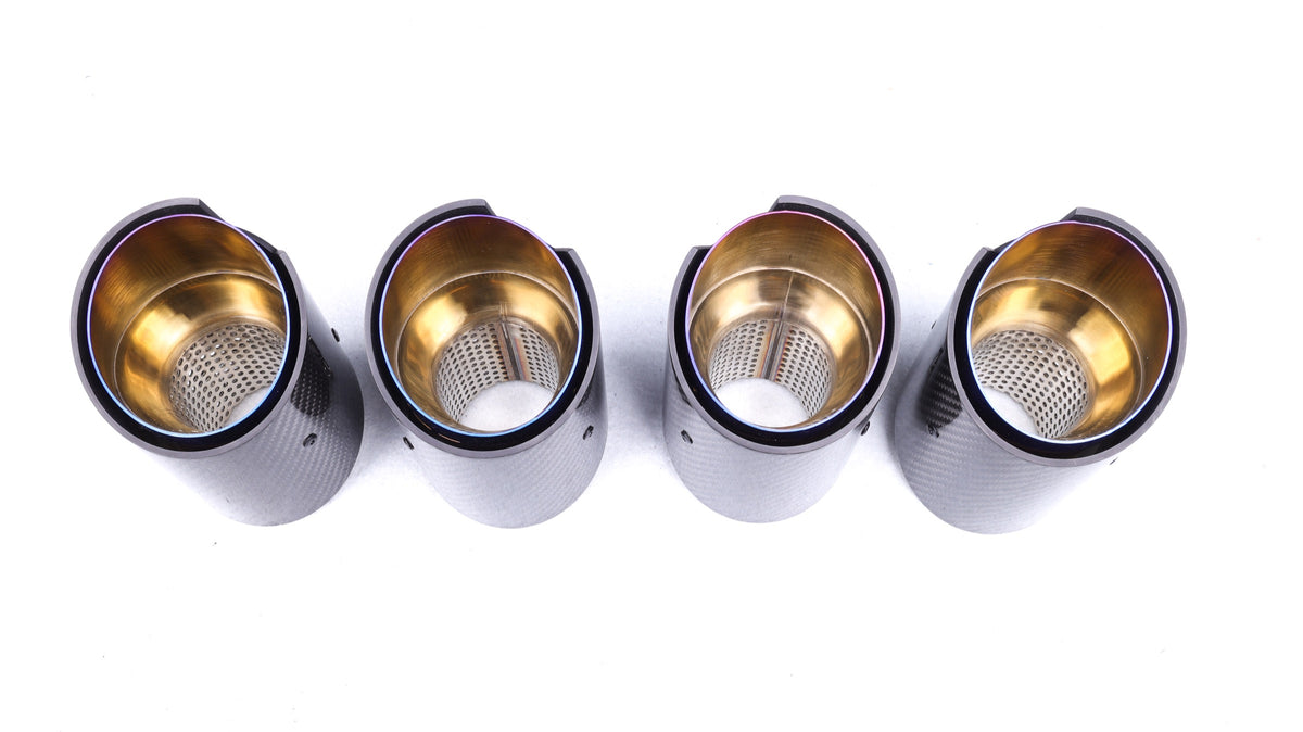 BL Style Carbon Fiber Exhaust Tips - BMW G82 M4 (2)