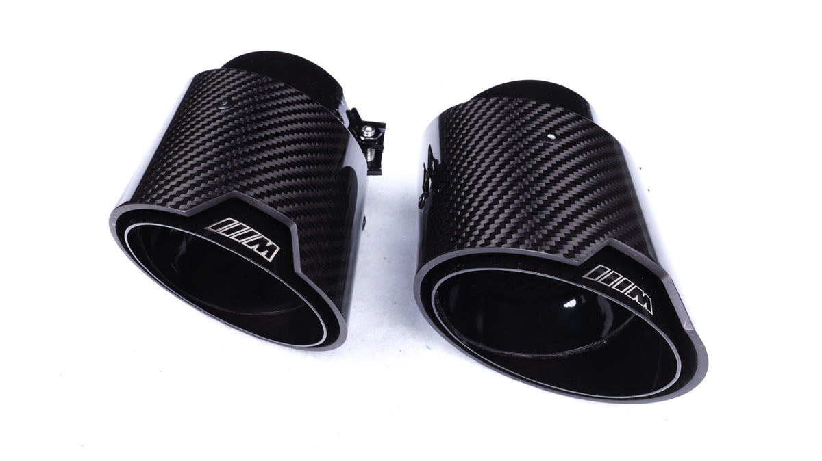 GB Style Carbon Fiber Exhaust Tips - BMW G82 M4 (2)