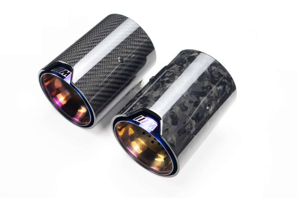 BL Style Carbon Fiber Exhaust Tips - BMW F82 M4 (2)