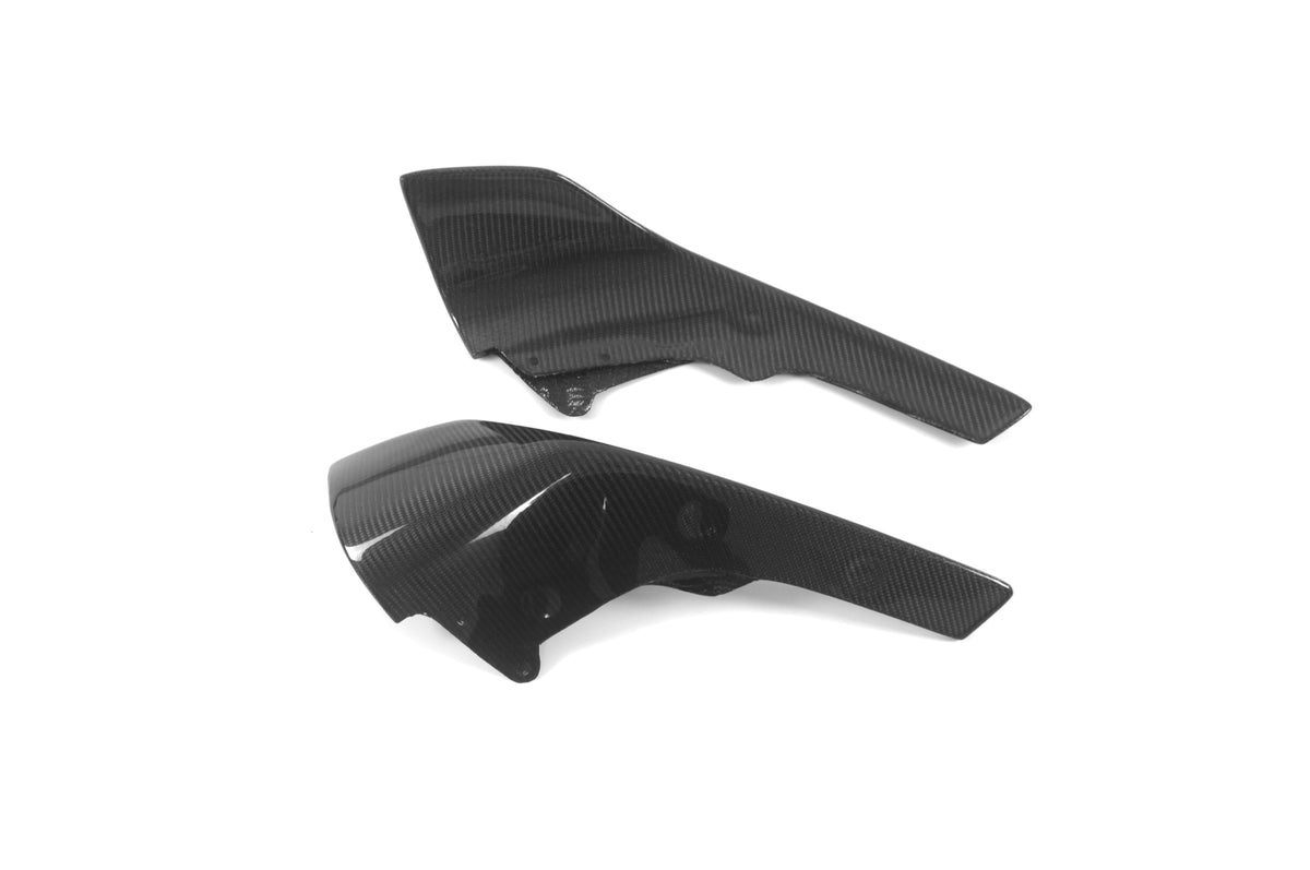 MP Style Carbon Fiber Front Splitters - BMW F87 M2 & M2C (2)