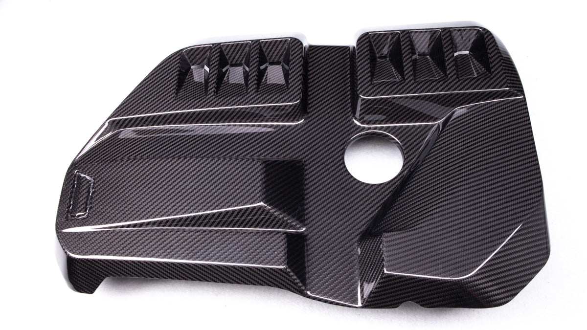 Carbon Fiber Engine Cover - BMW G80/G82/G83 M3/M4/M4 Convertible (2)