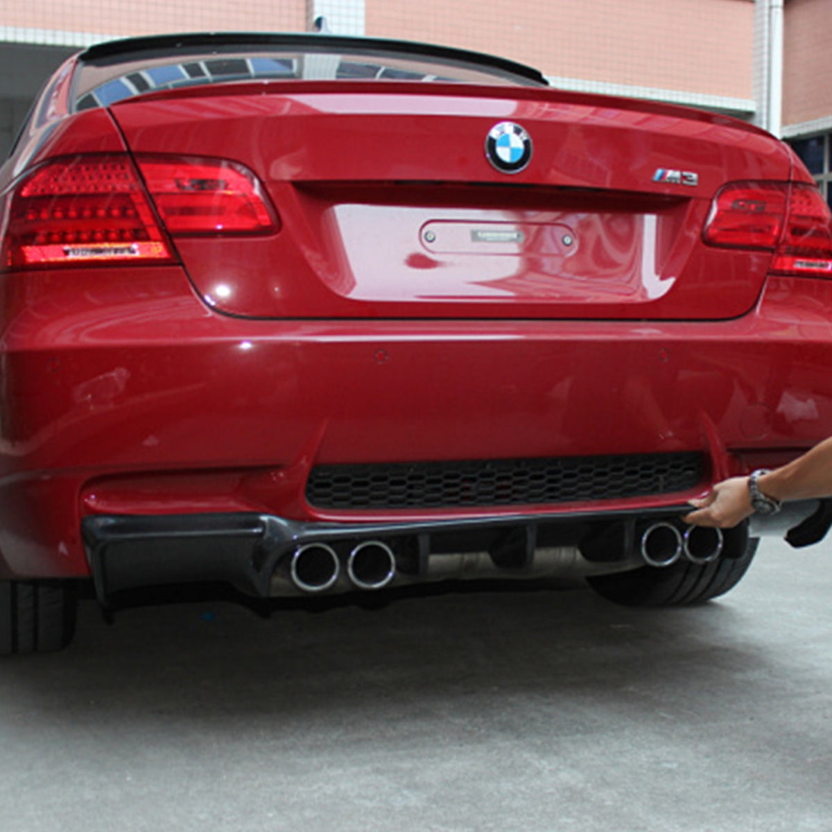 Hamann Style Carbon Fiber Rear Diffuser - BMW E90 / E92 / E93 M3 (2)