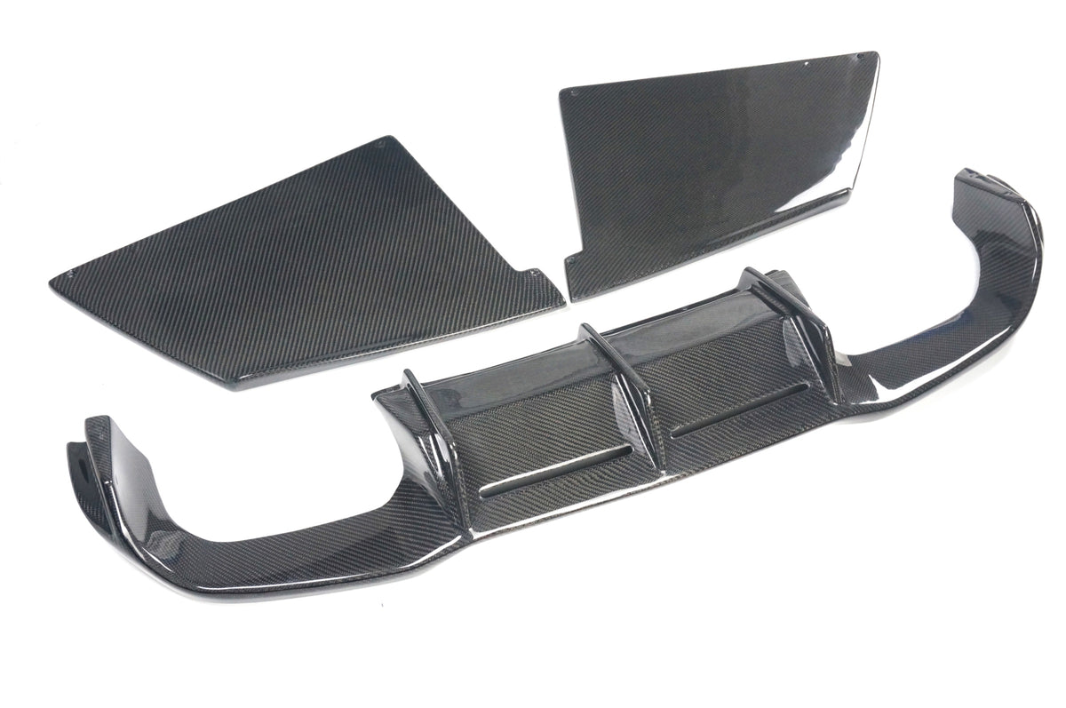 MTC Style ABS Rear Diffuser - BMW F87 M2 (2)
