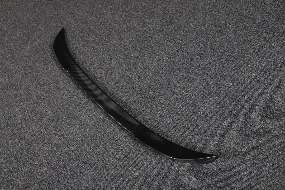 3D Style Carbon Fiber Trunk Spoiler - BMW F80 M3 & F30 3 Series (2)