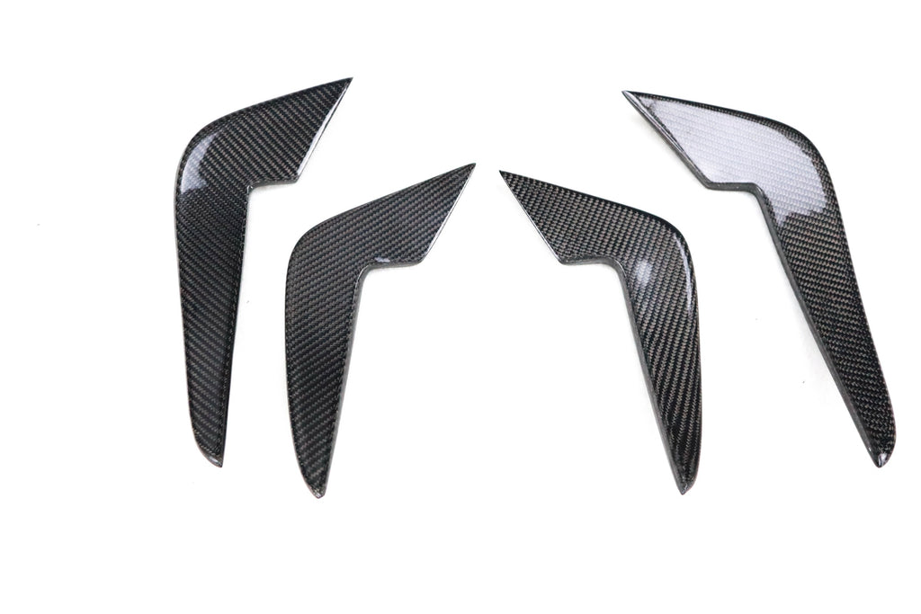 Carbon Fiber Front Canards - BMW F87 M2 (2)