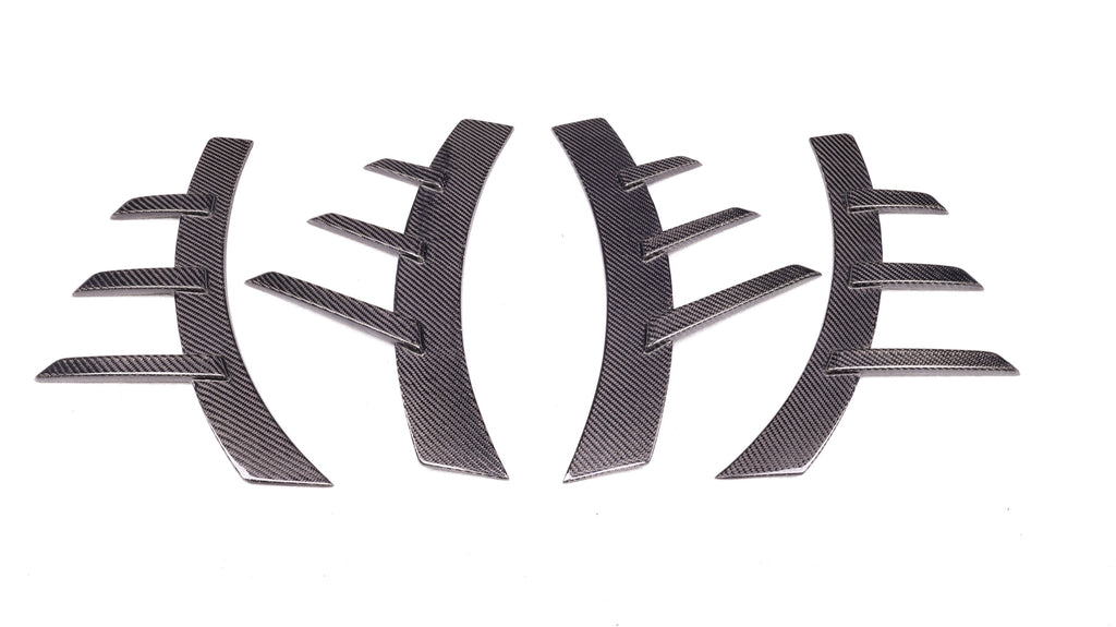 MP Style Carbon Fiber Front Fender Arch Trim - BMW G87 M2 (2)