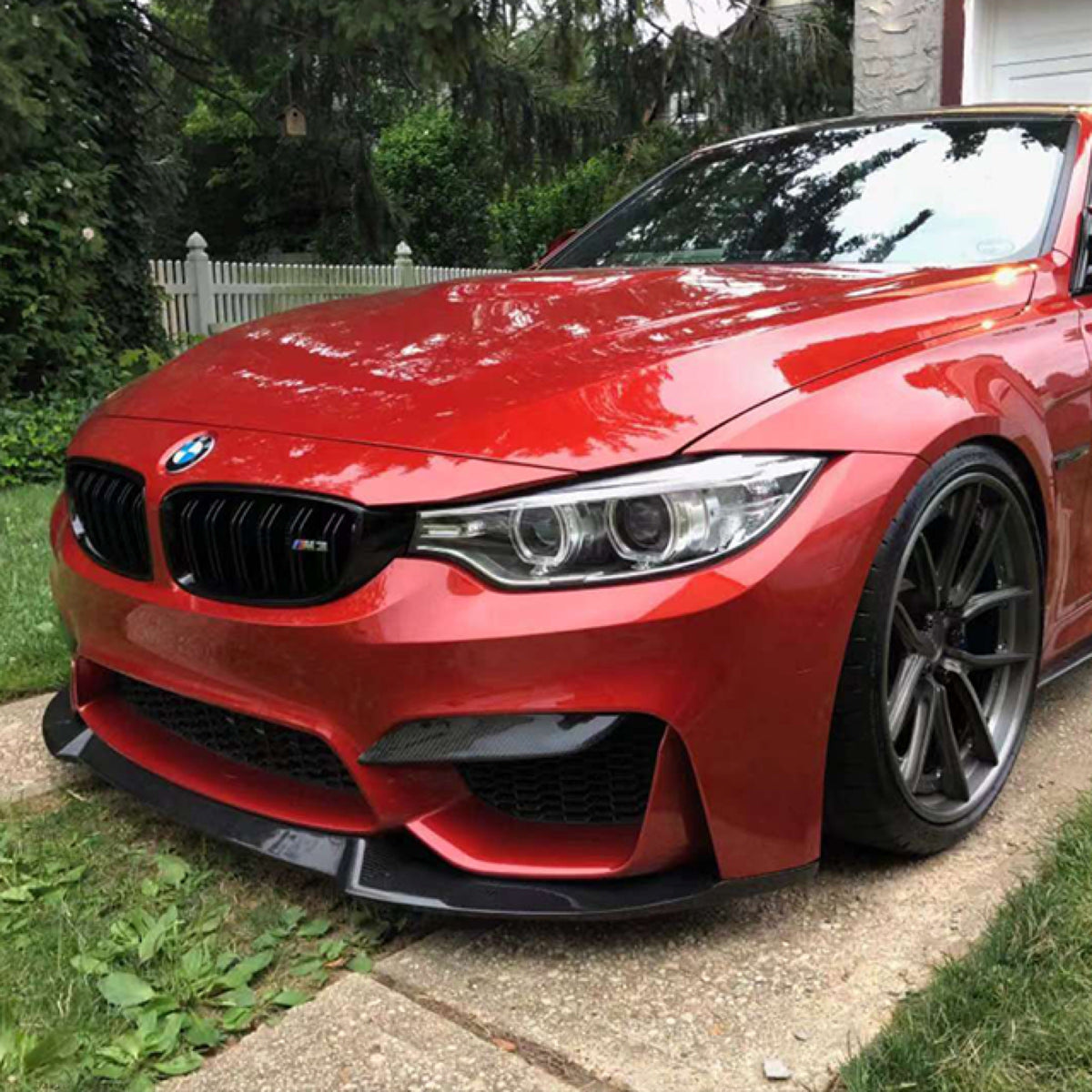 CS Style Carbon Fiber Front Lip - BMW F80 M3 & F82/F83 M4 (3)