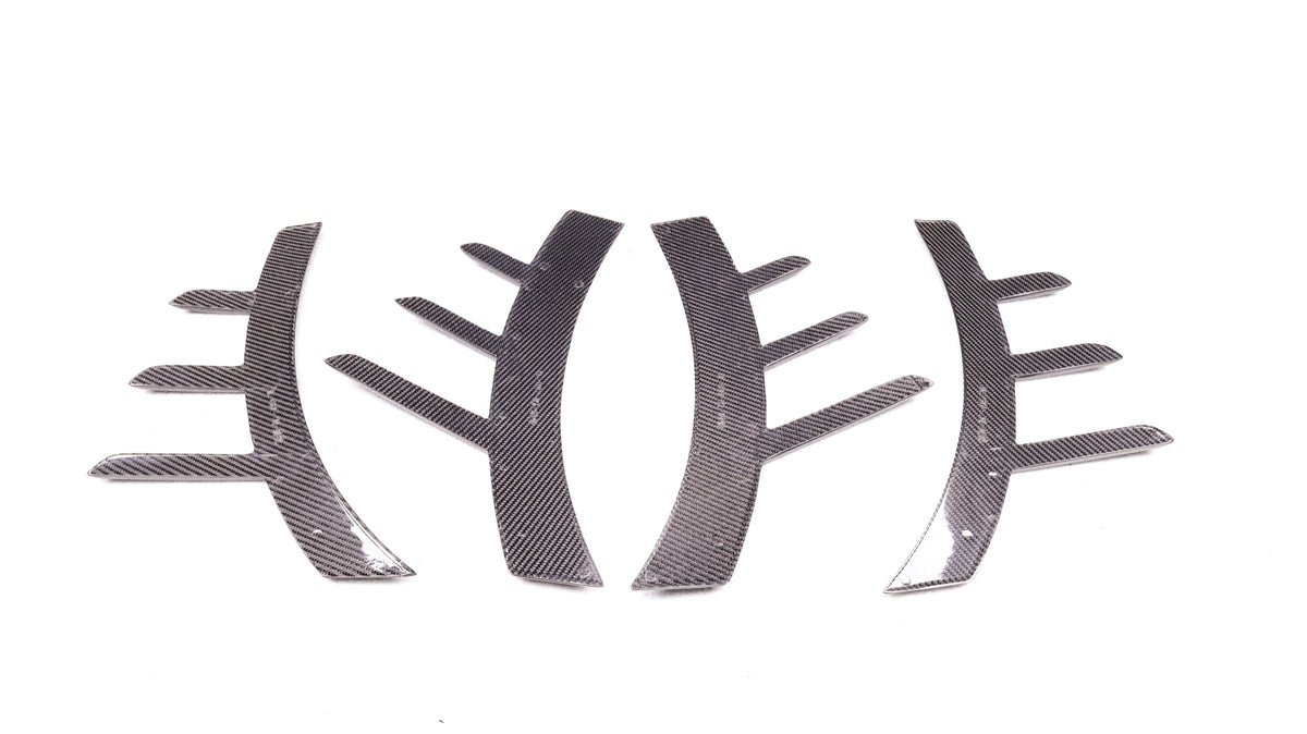 MP Style Carbon Fiber Front Fender Arch Trim - BMW G87 M2 (3)