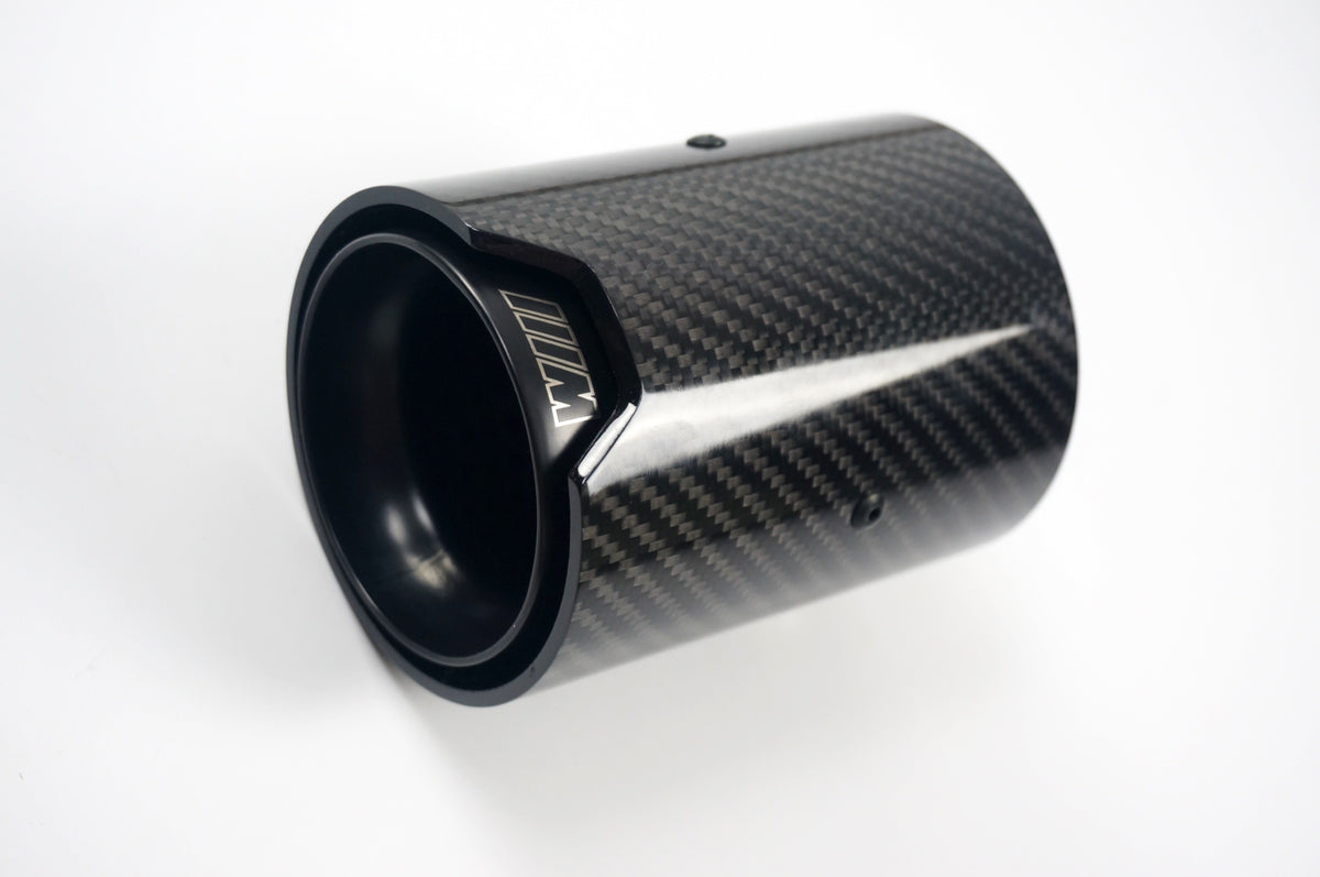 MB Style Carbon Fiber Exhaust Tips - BMW F82 M4 (3)