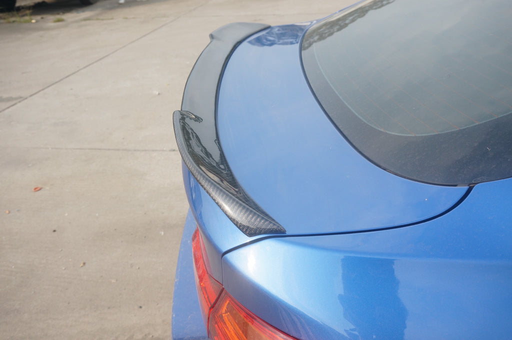 CS Style Carbon Fiber Trunk Spoiler - BMW F87 M2 & F22 2 Series (3)