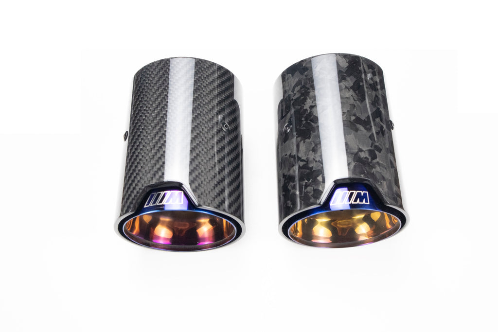 BL Style Carbon Fiber Exhaust Tips - BMW F82 M4 (4)