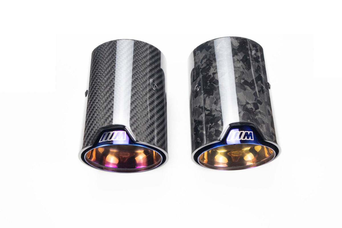 BL Style Carbon Fiber Exhaust Tips - BMW F82 M4 (4)