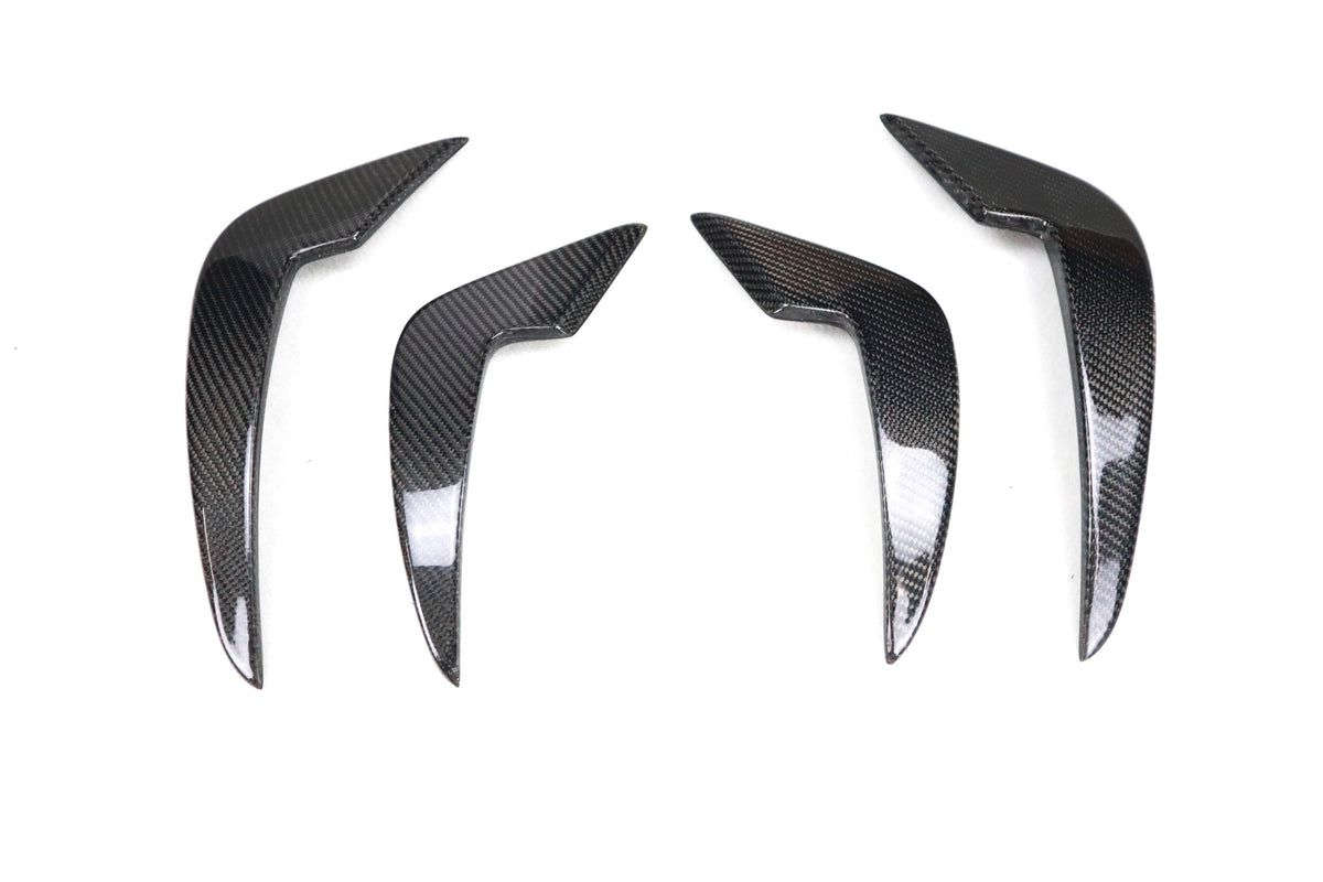 Carbon Fiber Front Canards - BMW F87 M2 (4)