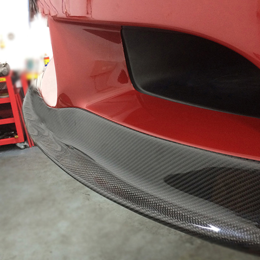 GT4 Style Carbon Fiber Front Lip - BMW E90/E92/E93 M3 (4)