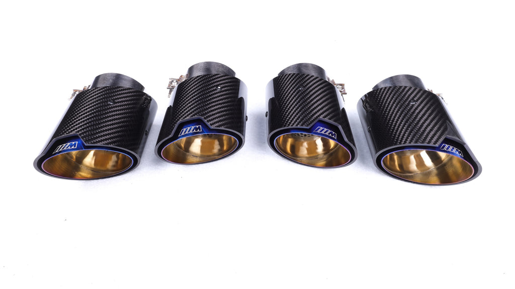 BL Style Carbon Fiber Exhaust Tips - BMW G82 M4 (4)