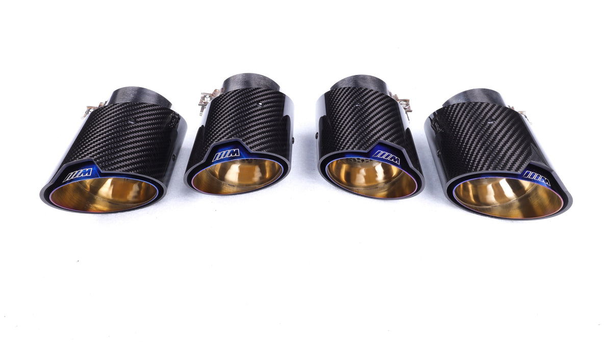 BL Style Carbon Fiber Exhaust Tips - BMW G82 M4 (4)