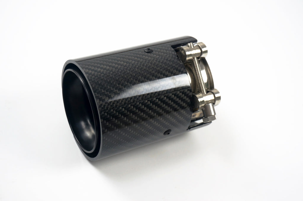 MB Style Carbon Fiber Exhaust Tips - BMW F82 M4 (4)