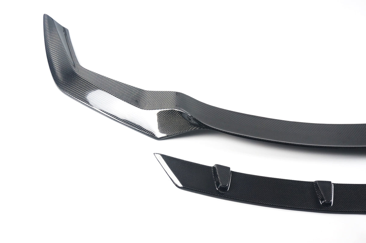 V Style Carbon Fiber Front Lip - BMW F87 M2 (4)