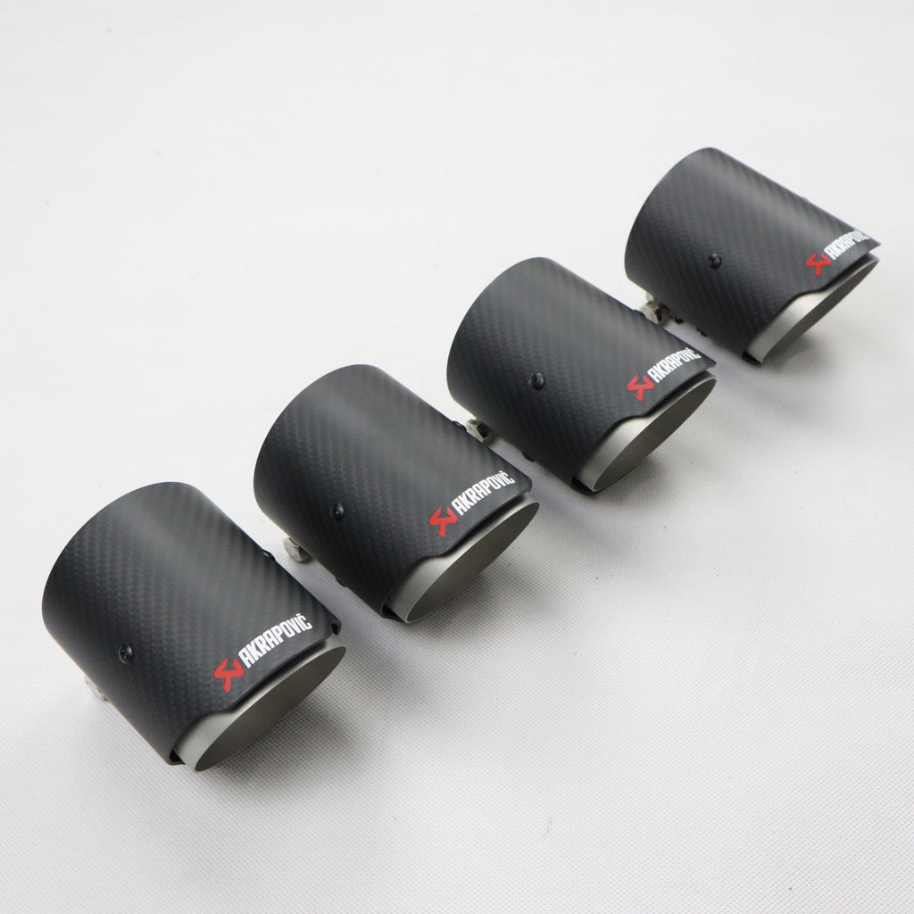 AK Style Matte Carbon Fiber Exhaust Tips - BMW F82 M4 (4)