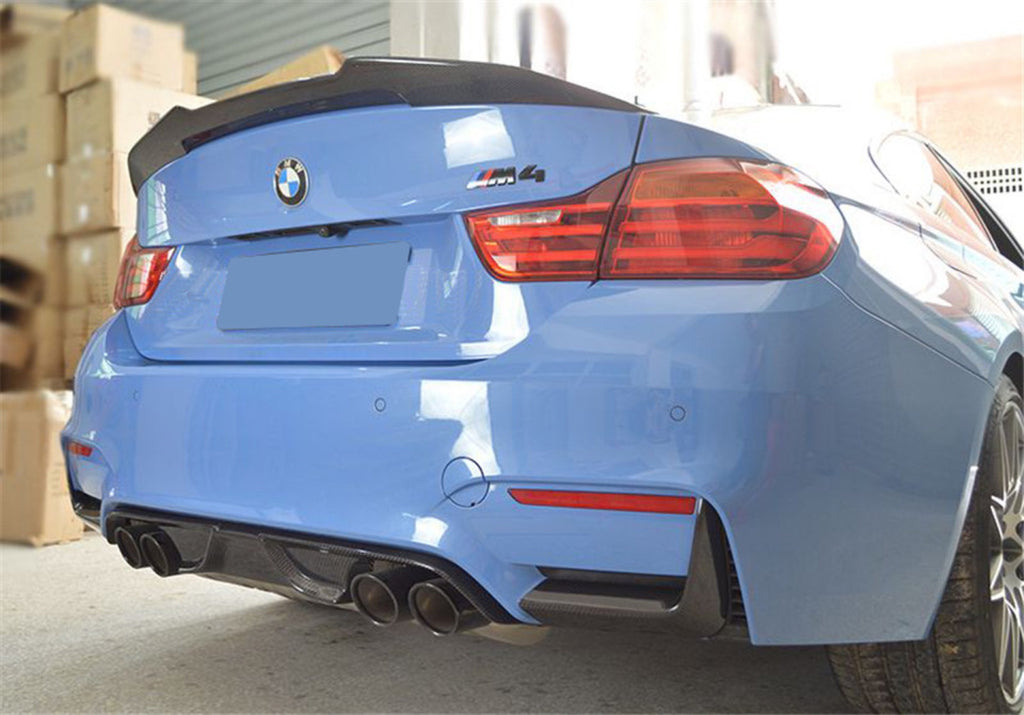 PSM Style Carbon Fiber Rear Diffuser - BMW F82 M4 (4)