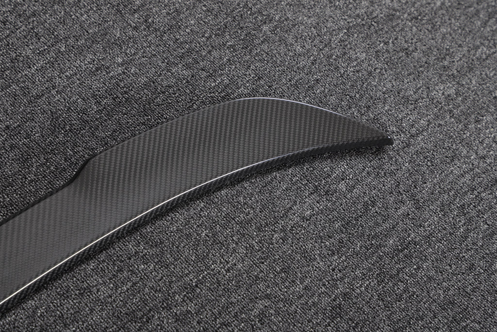 3D Style Carbon Fiber Trunk Spoiler - BMW F80 M3 & F30 3 Series (4)
