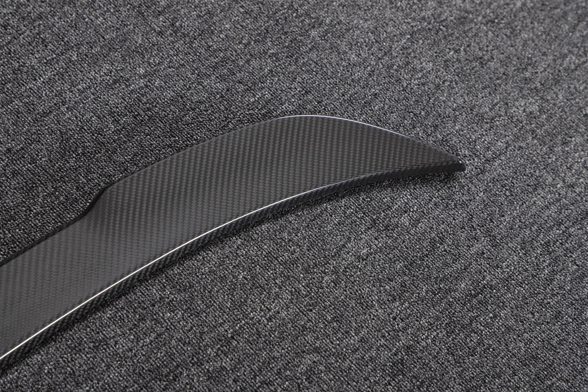 3D Style Carbon Fiber Trunk Spoiler - BMW F80 M3 & F30 3 Series (4)