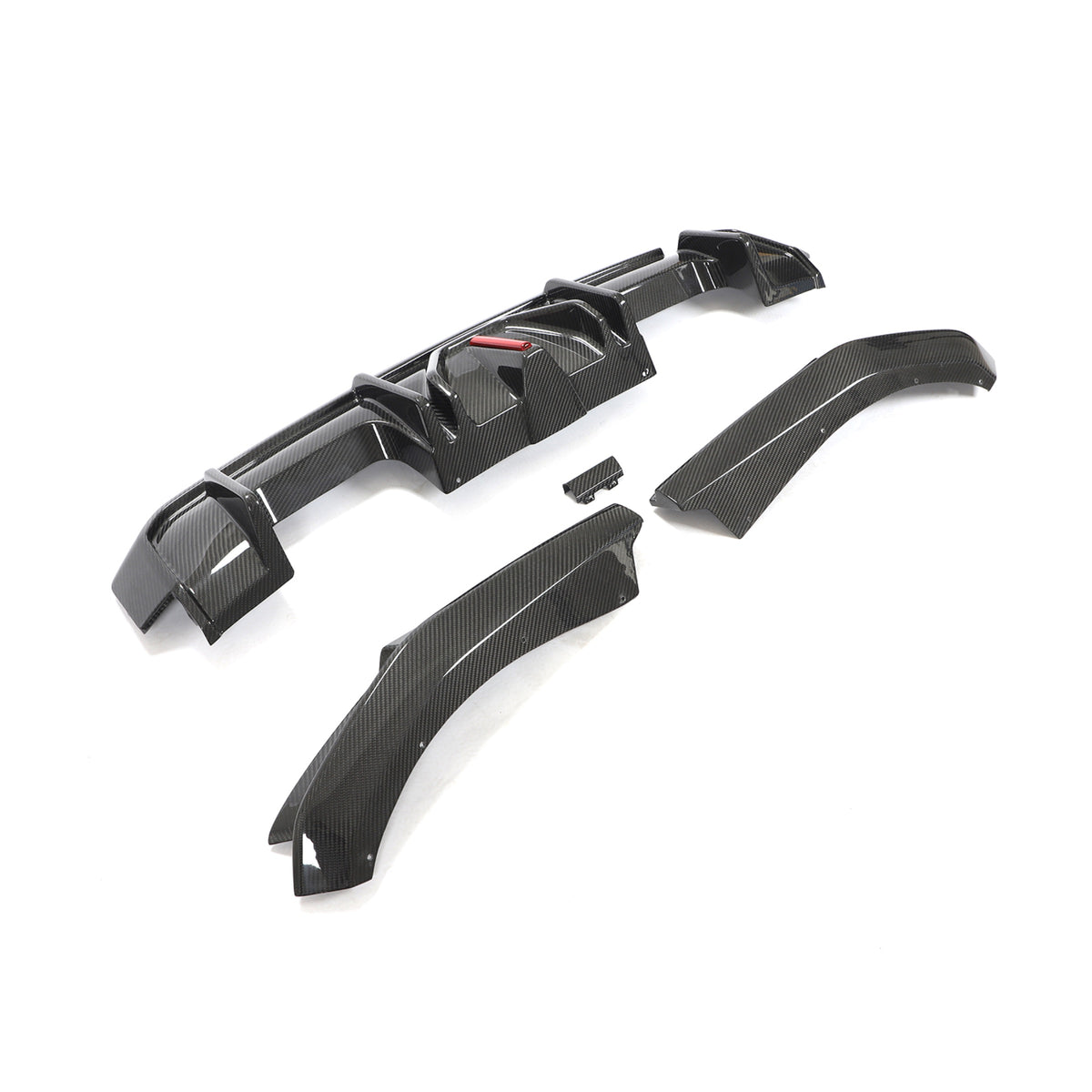 3D Style Carbon Fiber Rear Diffuser - BMW G80 M3 & G82/G83 M4 (5)