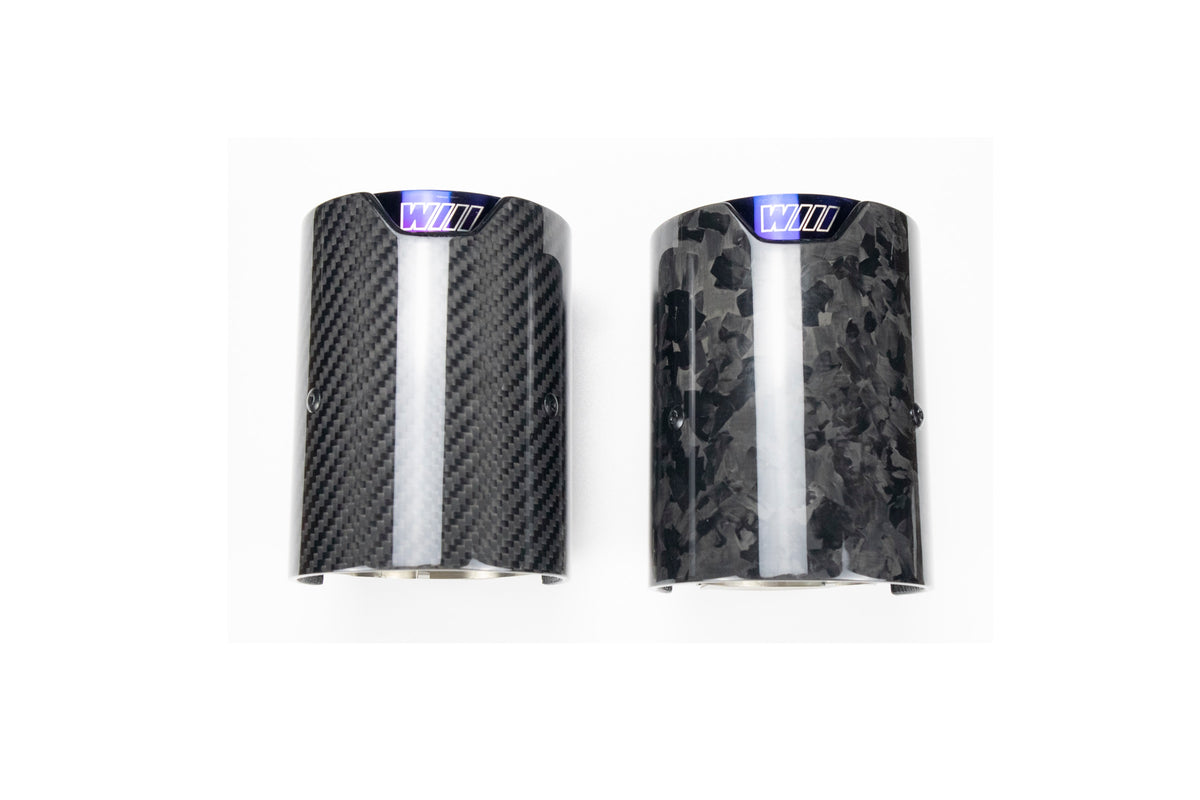 BL Style Carbon Fiber Exhaust Tips - BMW F82 M4 (5)
